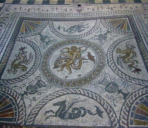 Fishbourne Roman Palace mosaic